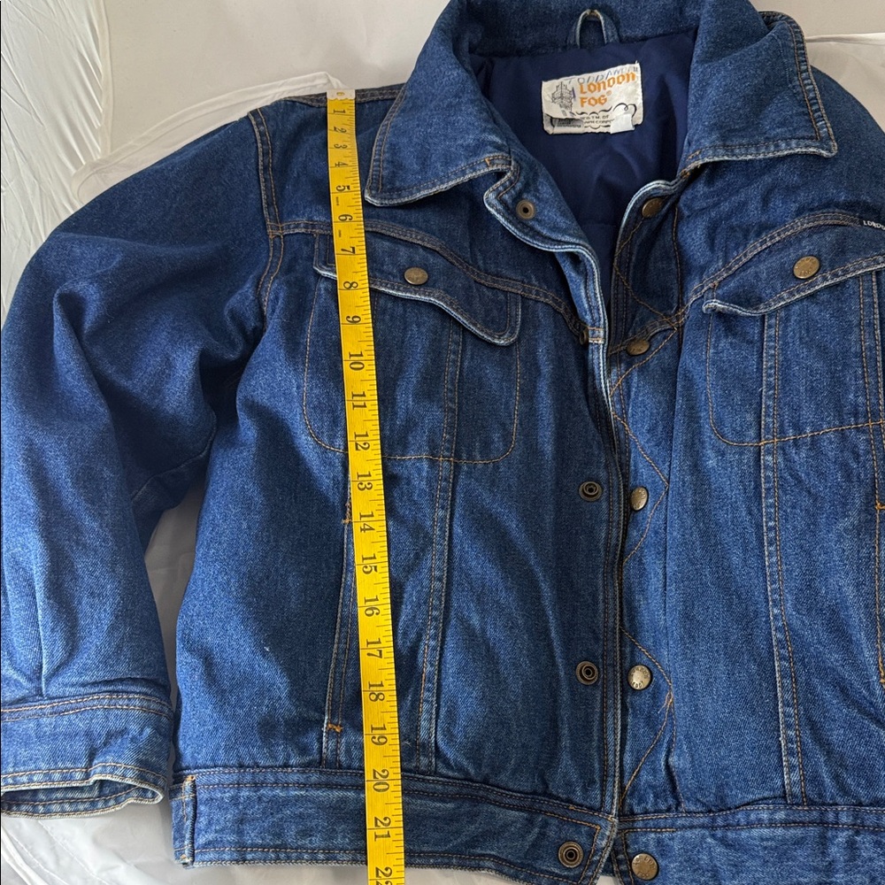 London Fog Jean Jacket - Picture 7 of 9